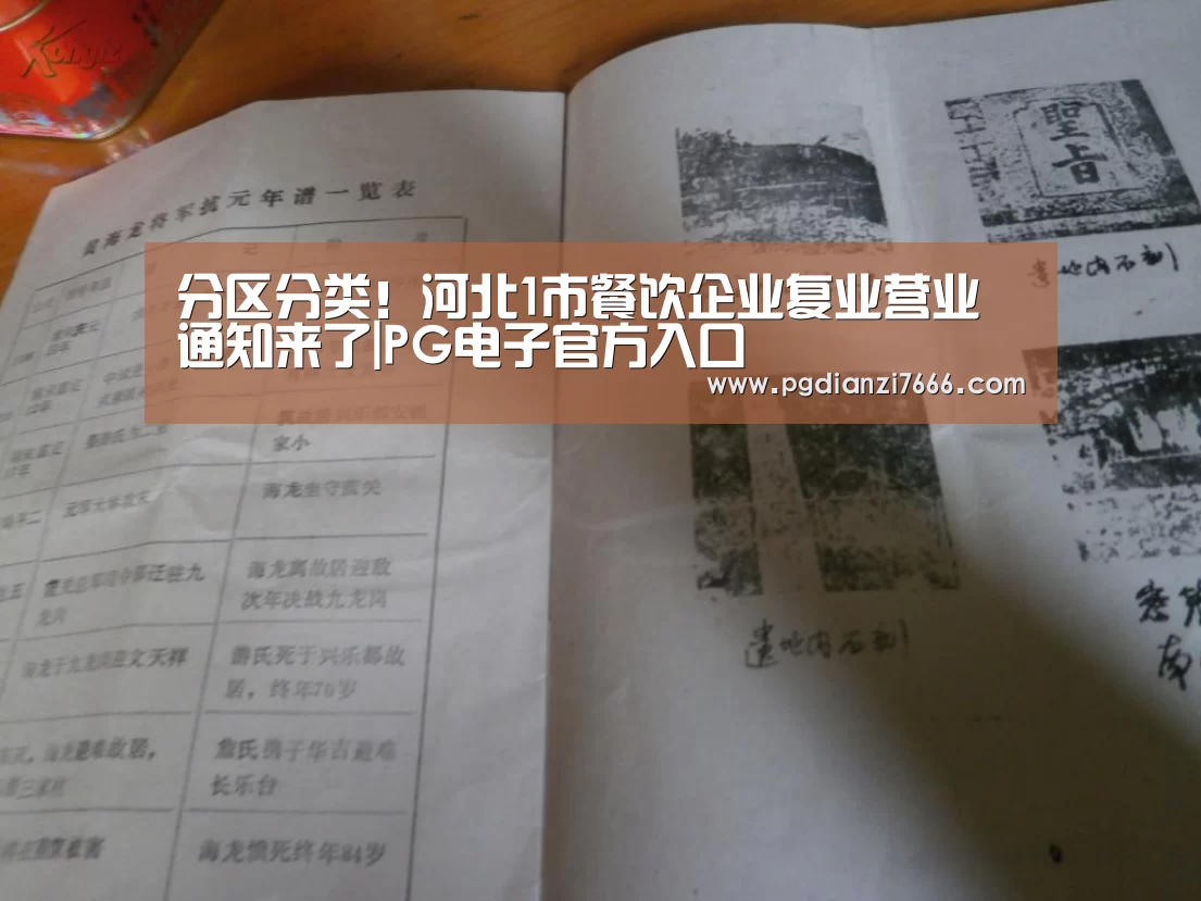 分区分类!河北1市餐饮企业复业营业通知来了|PG电子官方入口(图1) PG电子官方入口
